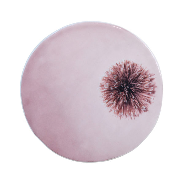 Fiore Plate Pink Purple Small Set of 2