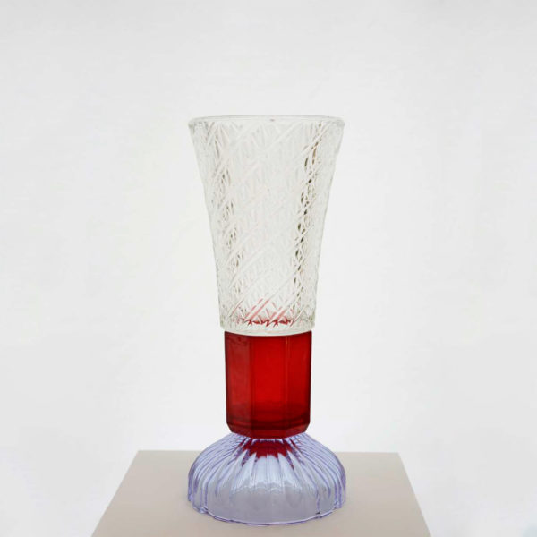 Beat Glass Vase