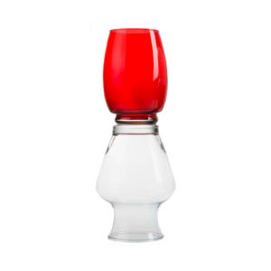 Balzi Rossi Glass Vase Delisart