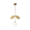 Plate and Sphere Ceiling Lamp 01