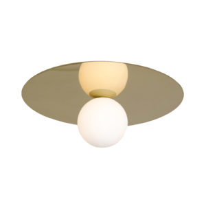 Plate and Sphere Ceiling Lamp 02 Delisart