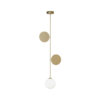Plate and Sphere Ceiling Lamp 02