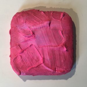 Pink Painted Sculpture