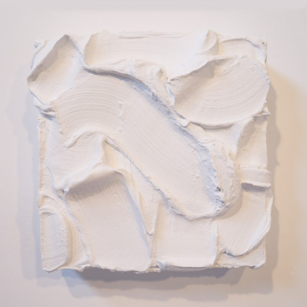 White Painted Sculpture 02