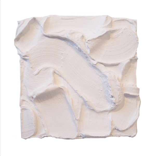 White Painted Sculpture 02