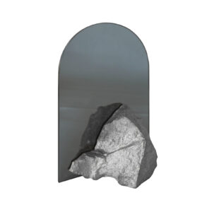 Bronze Stone Mirror Delisart
