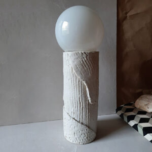 Orb Stoneware Lamp