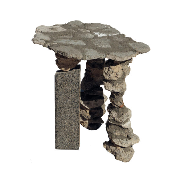 N.2 Stones & Concrete Stool