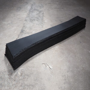 Sculpted Bench in Black